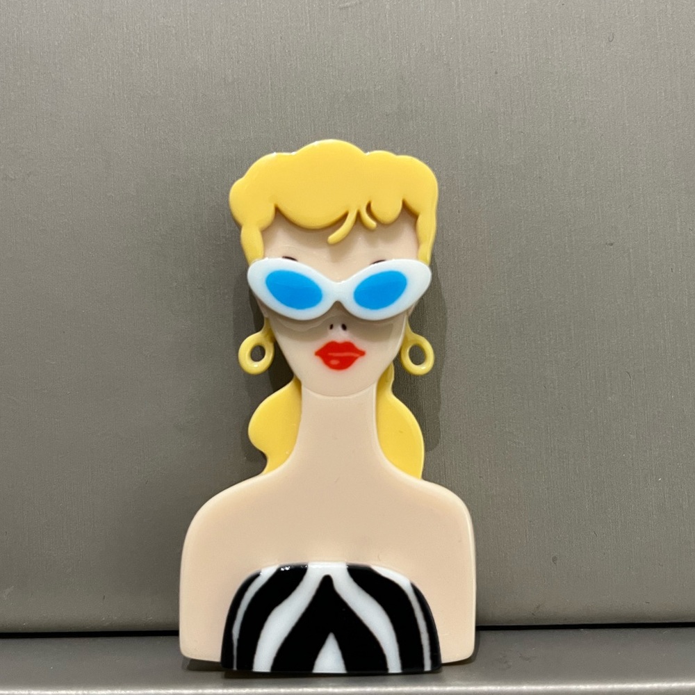 Vintage Barbie brooch